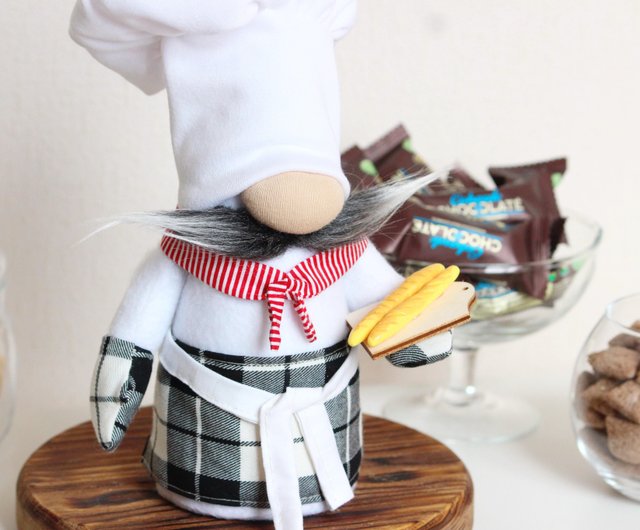 Gnome Cook / Chef Gnome / Kitchen decor - Shop DollsandGnomes Coffee Pots &  Accessories - Pinkoi