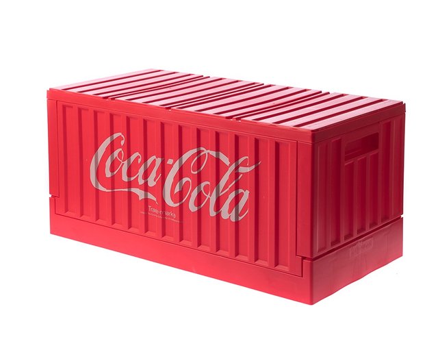 します F.C.R.B. - COCA-COLA FOLDABLE CONTAINER 赤の通販 by ブリ