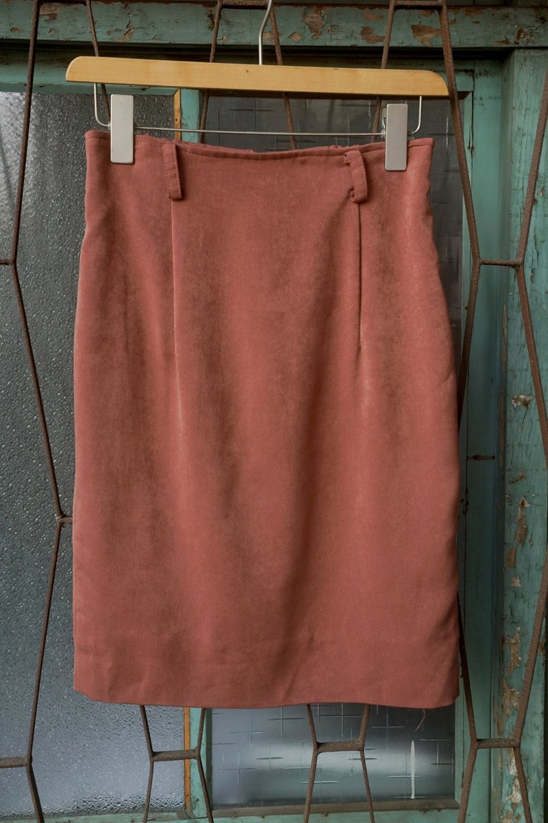 純情百貨行 古著 vintage 古著半身裙 長春半身裙 SL.0074 - 裙子/長裙 - 聚酯纖維 粉紅色