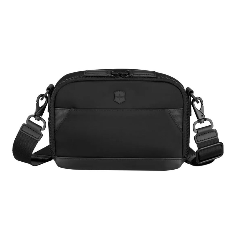 VICTORINOX Swiss Victorinox AlexNero series horizontal compact cross-body bag 612768 - Messenger Bags & Sling Bags - Nylon Black