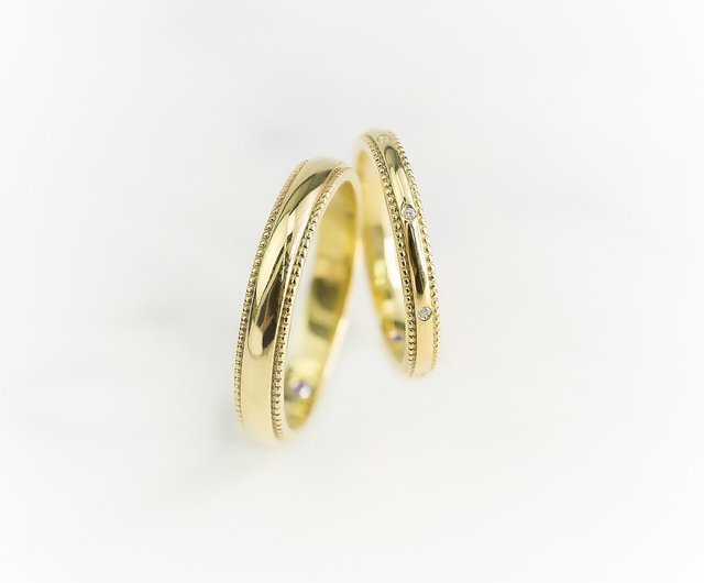 Couple ring gold on sale 18k