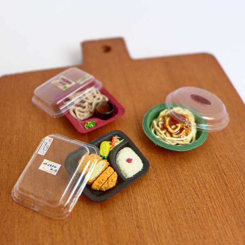 1:12 Pocket Super Commercial Bento Series - Stuffed Dolls & Figurines - Clay 