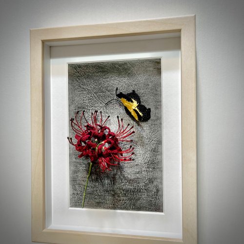 花のバスケット マリネラート技法 絵画 OLY-K7585 オリムパスクロスステッチ刺繍キット ART GALLERY