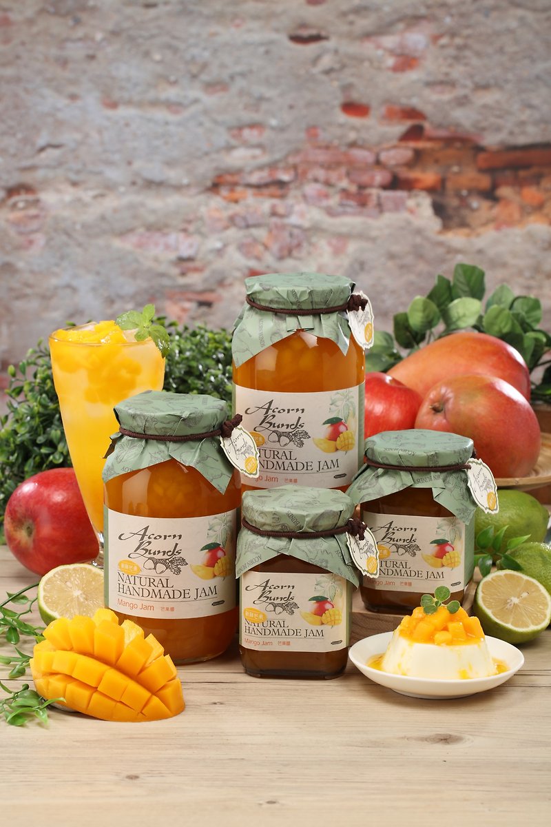 【HANDMADE JAM】Mango -550ml, 1100ml - Jams & Spreads - Fresh Ingredients Yellow