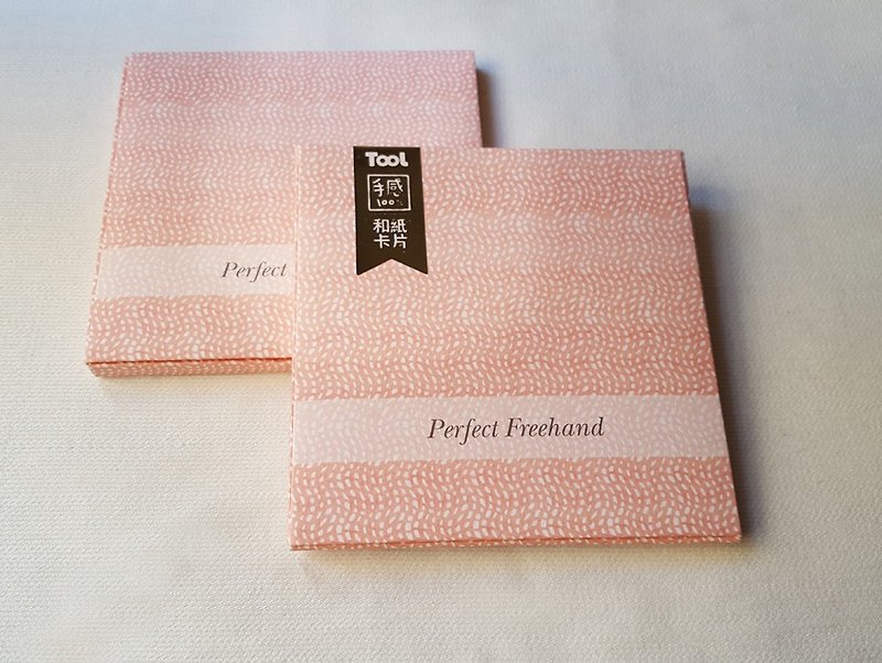 [Pinkoi carefully selected] Washi Card Set-Checker Pink / 4713077971673 - การ์ด/โปสการ์ด - กระดาษ 