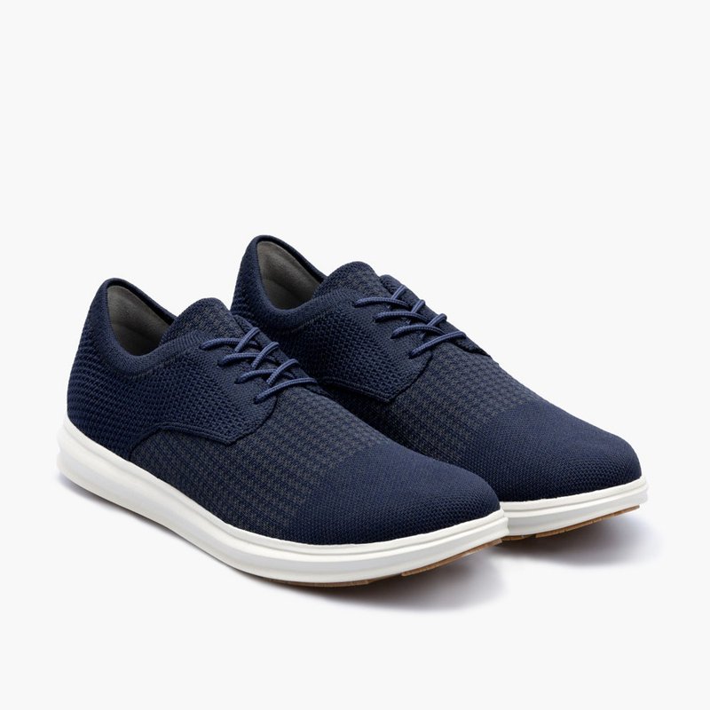 SIMPLICITY DERBY/Navy - Men's Oxford Shoes - Polyester Blue