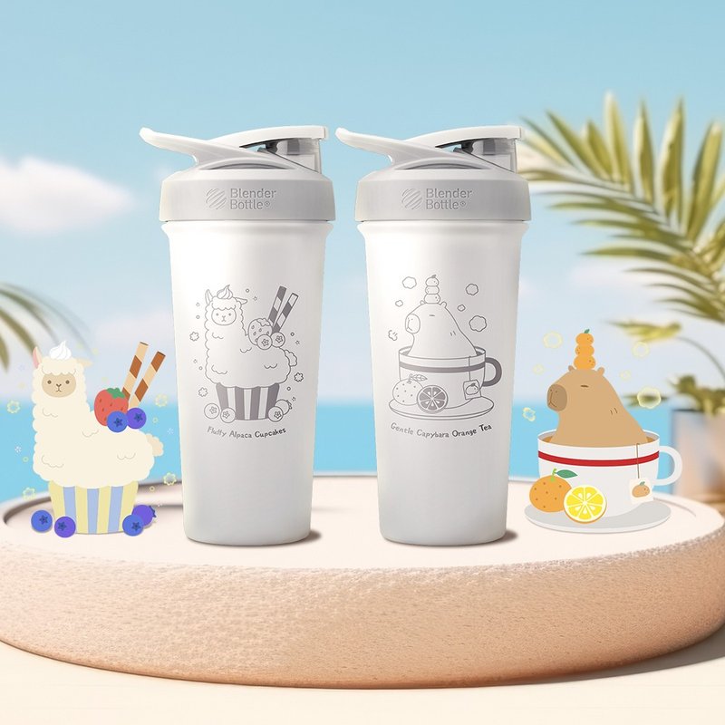 【BlenderBottle】Sleek Ice Keeping Thermos Cup 740ml Stainless Steel Shaker Cup - กระบอกน้ำร้อน - สแตนเลส 