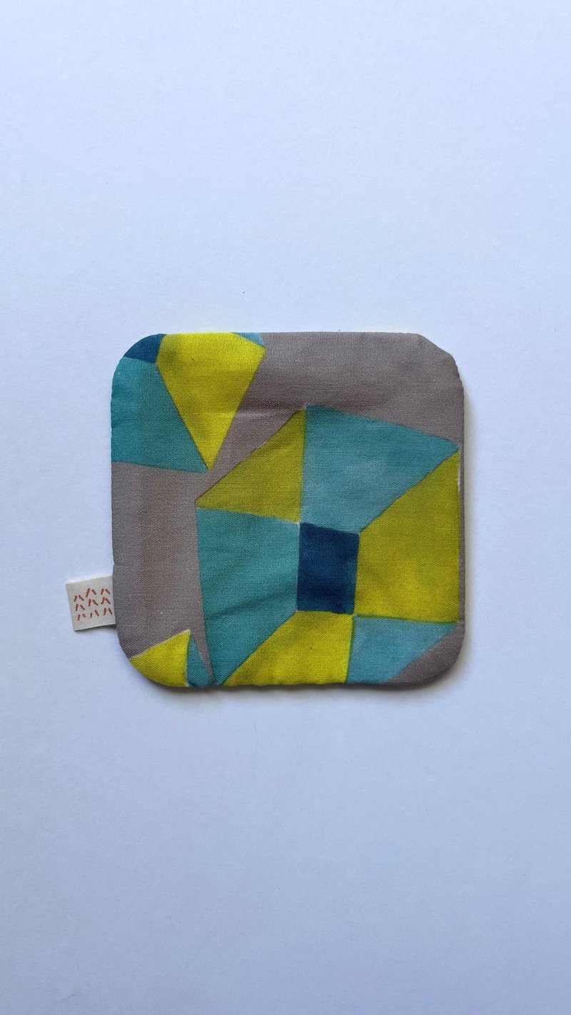 moshimoshi 杯墊 - crystal - 杯墊 - 棉．麻 