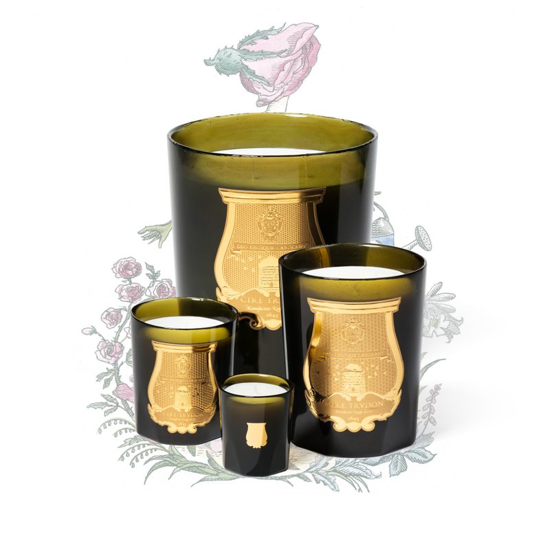 Cire Trudon Queen's Garden Scented Candle - เทียน/เชิงเทียน - แก้ว สีกากี