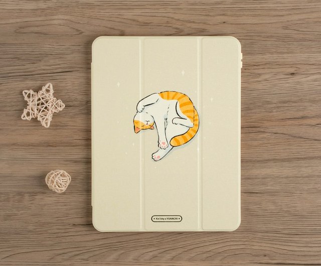 無料タブレットバッグ iPad イラストレーター共同ブランド保護ケース【キラキラするほどかわいい】右側にペン差し付き ショップ  knocky-design-tw タブレット・PCケース Pinkoi