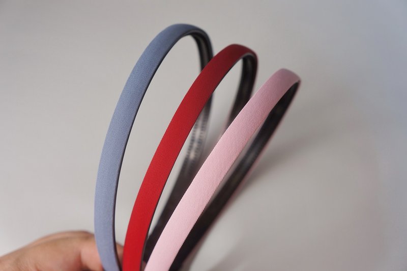 C-Super comfortable hair band/hair ring- Hair band hair band bow class - ที่คาดผม - วัสดุอื่นๆ หลากหลายสี