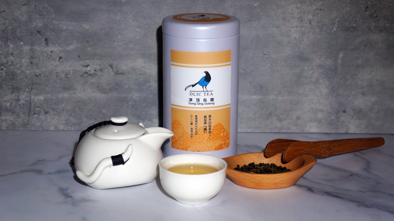 Fragrance-type frozen top oolong tea Qingxin oolong tea kind of betel nut flower fragrance loose tea 150g - ชา - อาหารสด สีส้ม