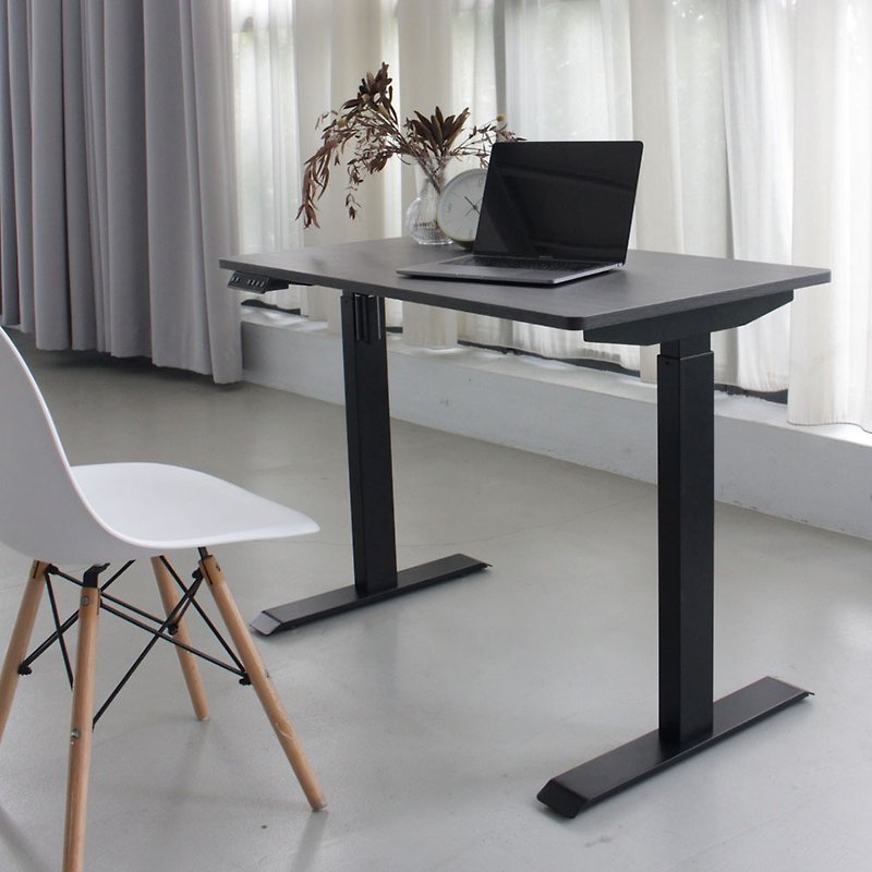 STANDLY-BQ1219-Smart Memory Electric Lift Table-Quick Assembly (Ready Stock/Pre-Order) - Dining Tables & Desks - Other Materials Black