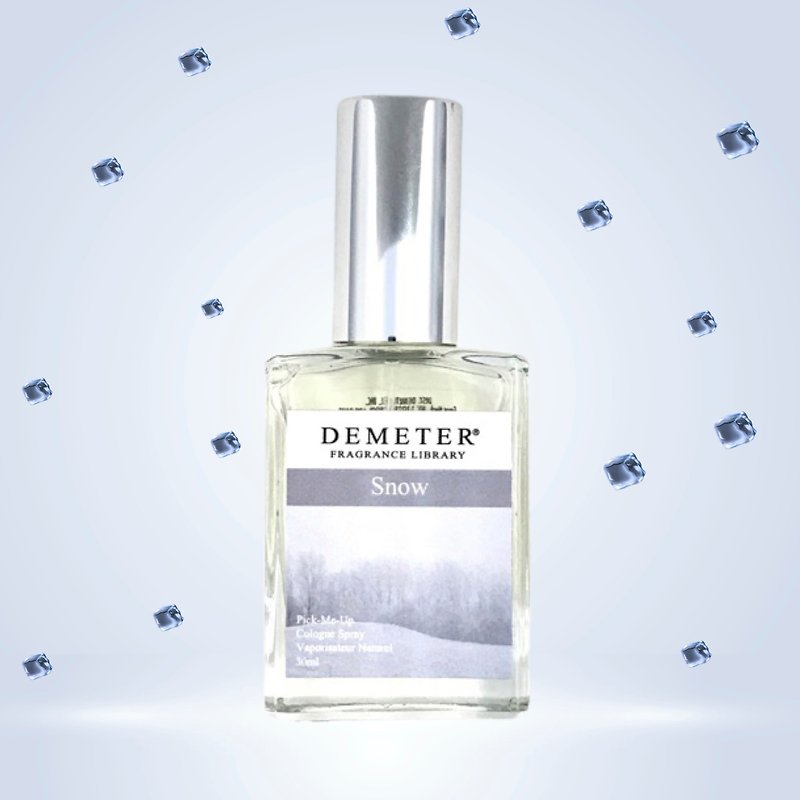 【デメテル】雪のシチュエーション香水30ml - 香水 - ガラス 透明