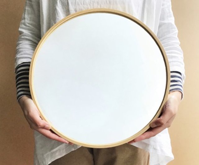 KATOMOKU plywood mirror LL-size ナチュラル km-91N 鏡 ミラー 日本製