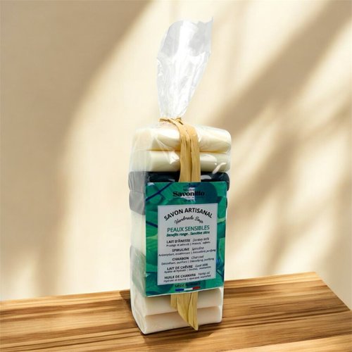 歐曼綠淨 GreenCleaner 法國 Maitre Savonitto 普羅旺斯 10入裝小塊香氛皂-綜合