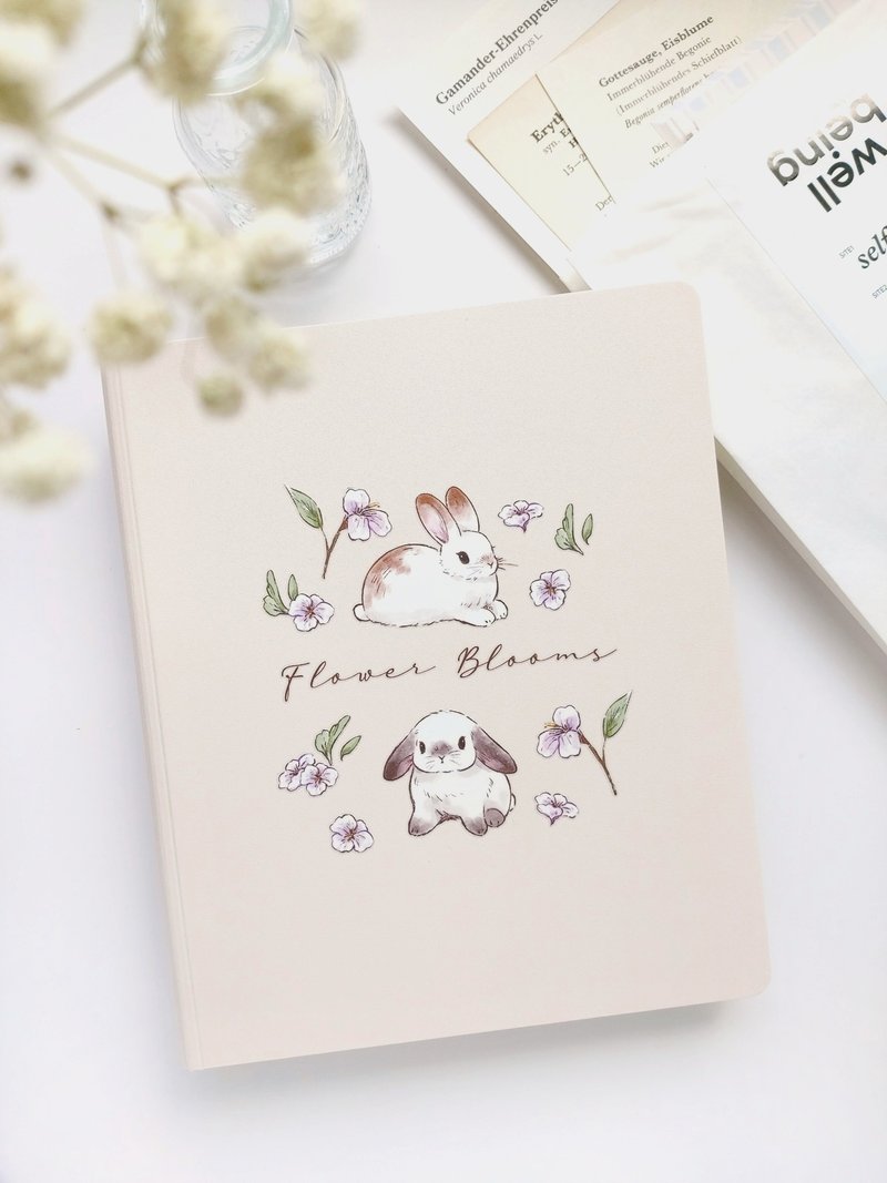 Rabbit loose-leaf storage book - about A6 - อัลบั้มรูป - พลาสติก 