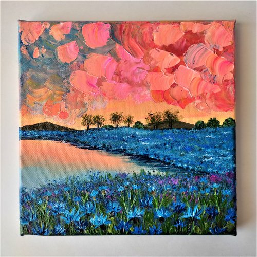 1点限 大型 アートパネル アクリル画 絵 風景画 自然 郷愁 夕焼 A-9 Amazon.co.jp: JOSUE 風景画 絵画 自然 夕焼けの風景 キャンバス