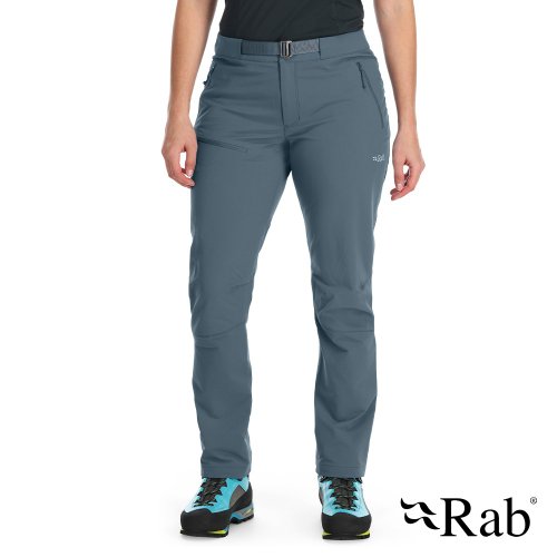 山衣丁 【Rab】Torque Pants 輕量彈性軟殼長褲 女款 深墨藍