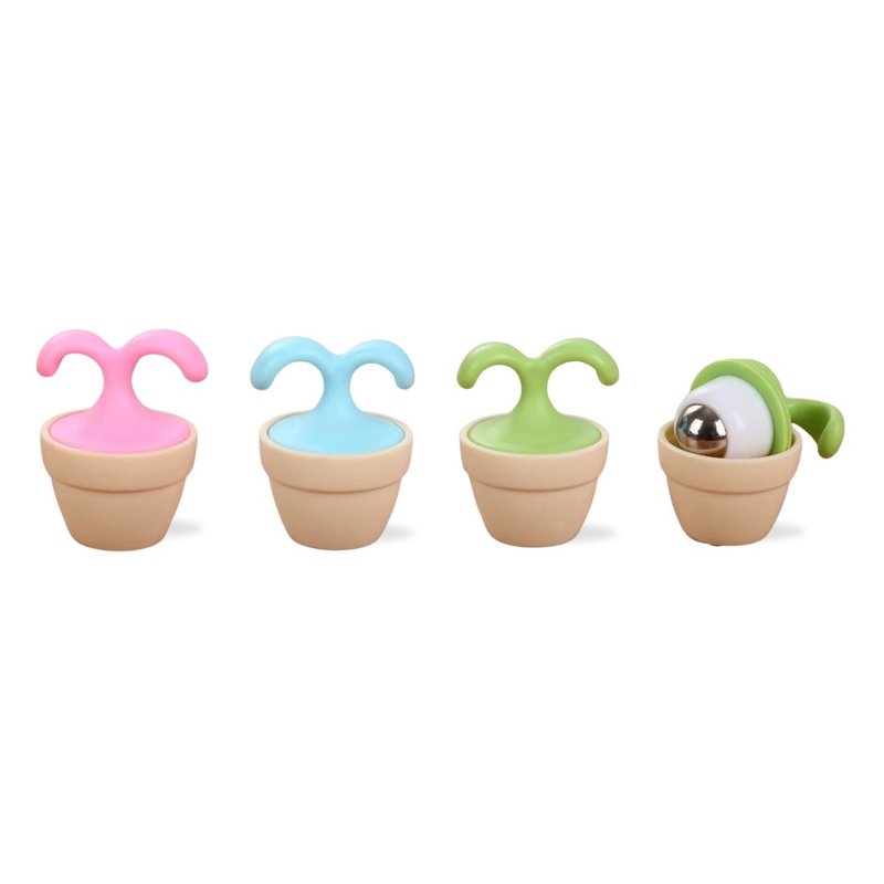 [Huami Dijia] Waka plant potted roller massager custom gift event gift massager - Other - Stainless Steel Multicolor