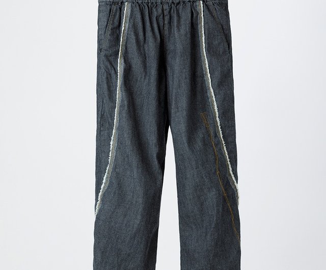 完売品 khoki 25ss ワイドレッグパンツ ショーツ ストライプ