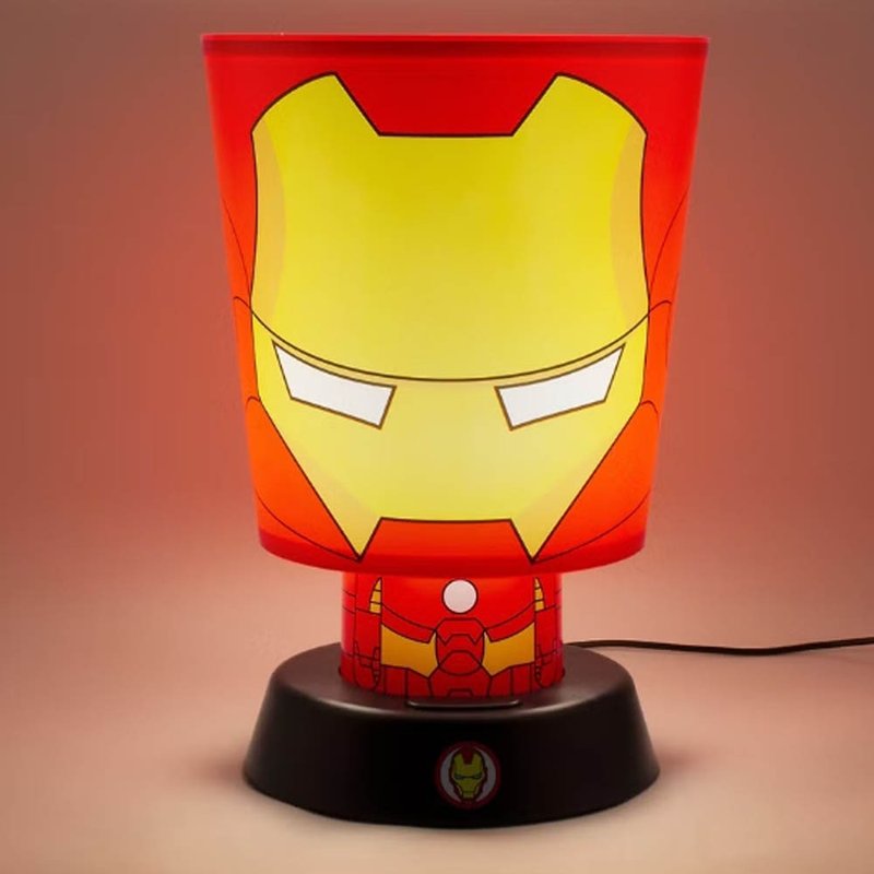 Marvel Iron Man IRON MAN Desk Lamp Night Light USB Battery Dual-Purpose 26CM - Lighting - Other Materials 