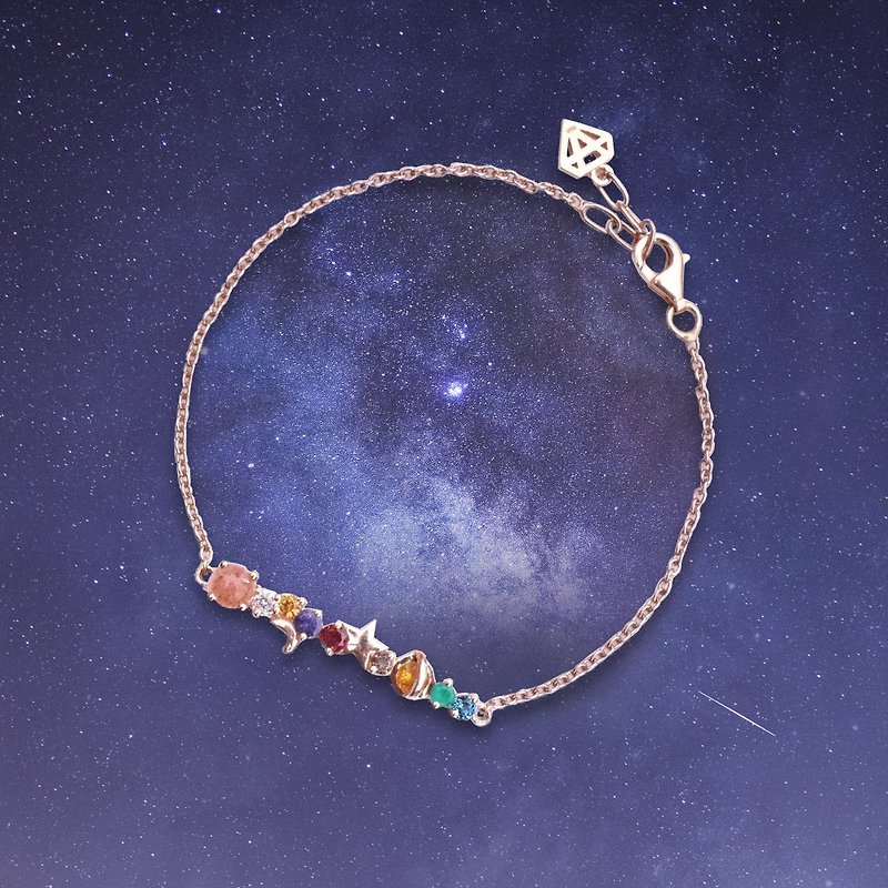 Universe Bracelet Model 1 #minimminiverse #minimsignature B037 - 手鍊/手環 - 純銀 