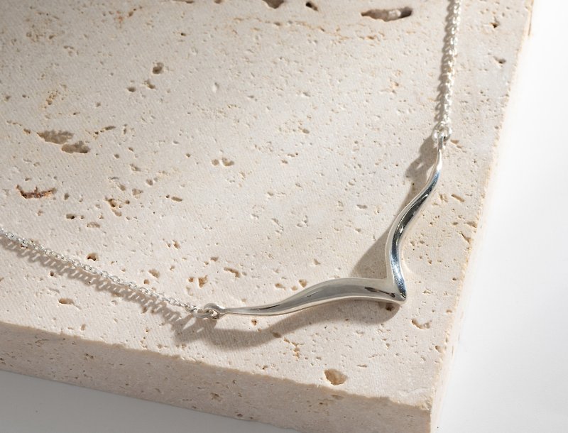 Antlers/sterling silver/custom/handmade-\| Charlene handmade|/ - Necklaces - Sterling Silver Silver