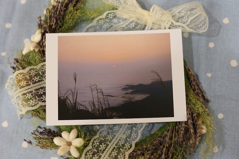 【Postcard】Sea ​​of ​​clouds - การ์ด/โปสการ์ด - กระดาษ ขาว
