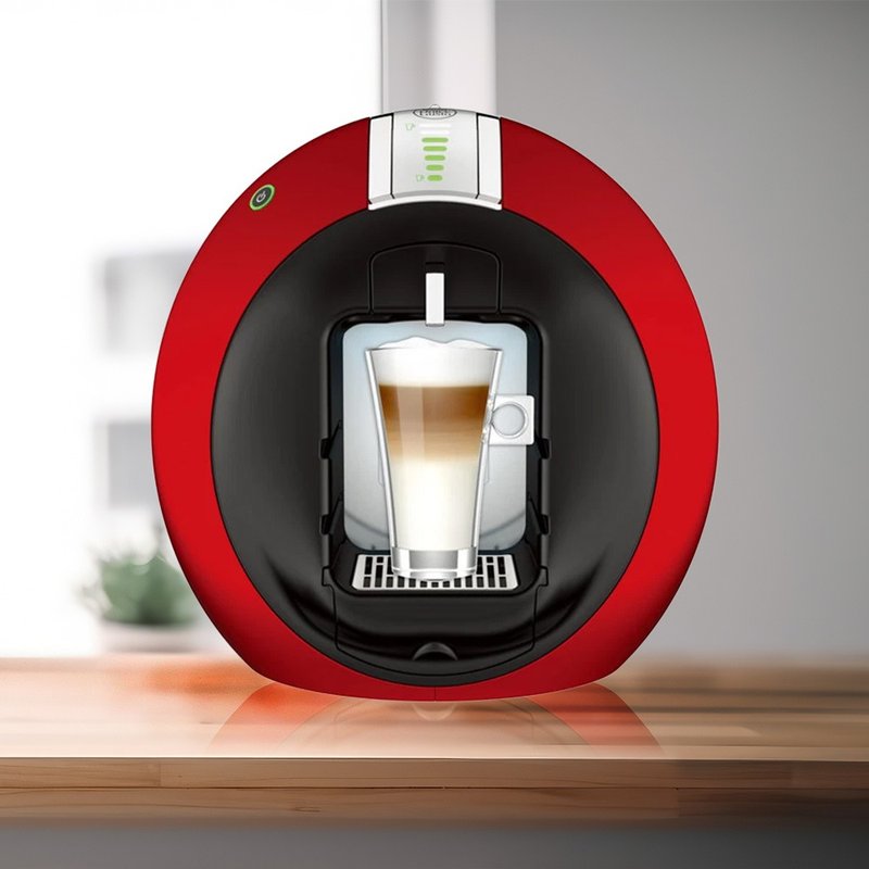 [Nescafe Dolce Cools Capsule Coffee] Capsule coffee machine + 12 random capsules - อื่นๆ - โลหะ 