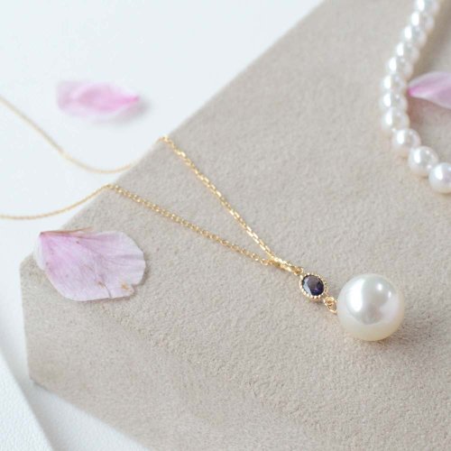 JEWELRY and PEARL FUKUDA Akoya珍珠項鍊 8.0mmUP 日本製造 海水珍珠 吊墜