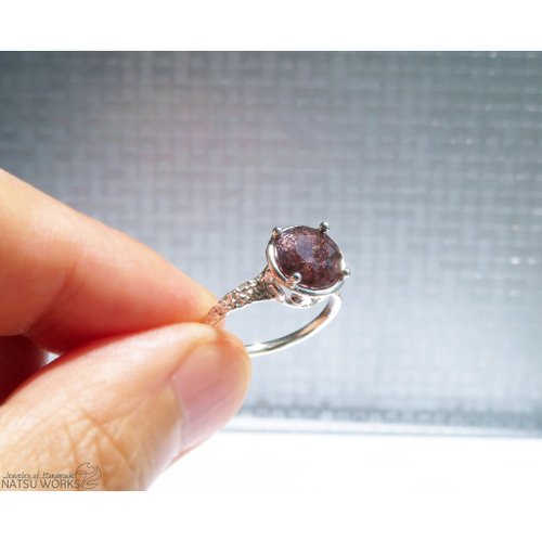 アイオライトサンストーン リング / Iolite Sunstone Ring