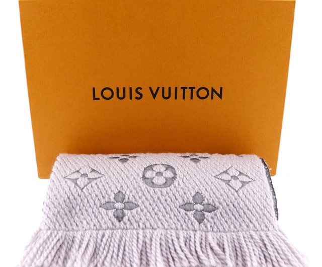 LOUIS VUITTON エシャルプ ロゴマニア マフラー グリペルル 日本直送