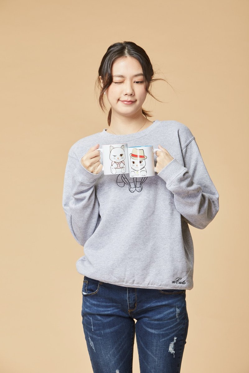 eeCute is cute because of love style mug (six colors optional) - แก้วมัค/แก้วกาแฟ - ดินเผา หลากหลายสี