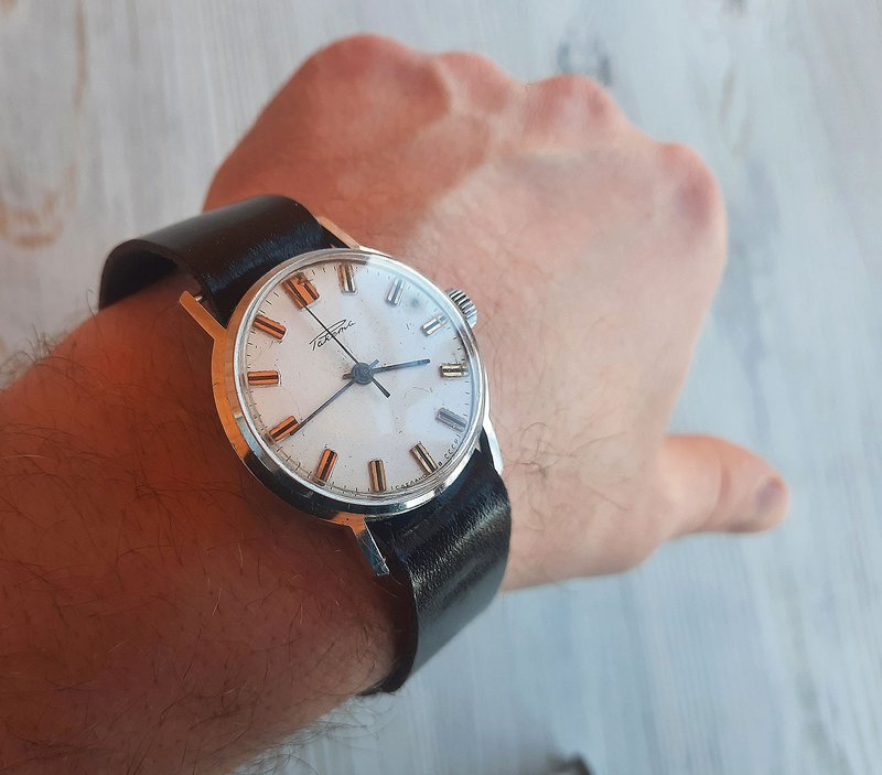 Mechanic Soviet wrist watch Raketa 2609.HA - wind up mens watch made in USSR - 男錶/中性錶 - 其他材質 