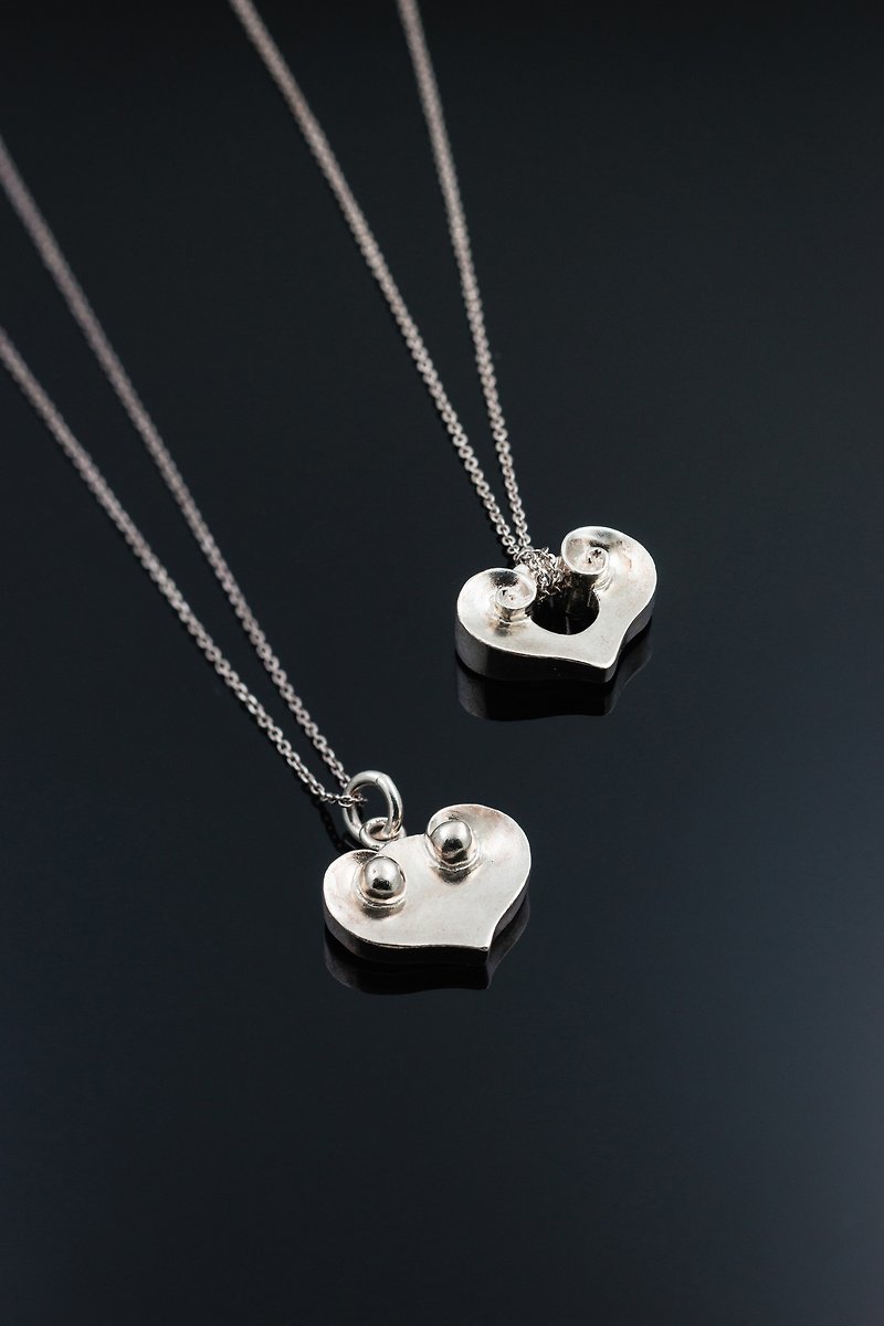 -Ruyi-Pendent Pendent / Necklace Necklace - Necklaces - Sterling Silver Silver