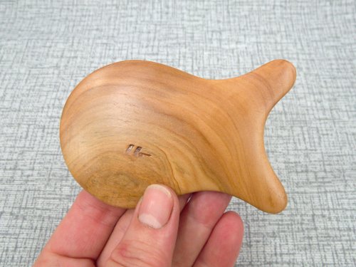 BarryWoodShop Gua Sha Massage Wooden Tool, Wooden Massage for Face, Eyes, Neck and Body