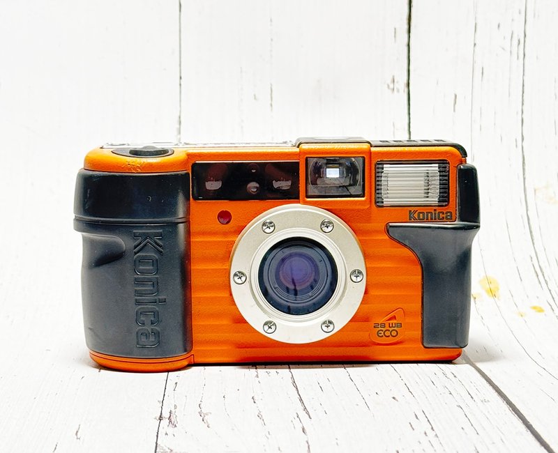 KONICA 28WB ECO現場監督 - 相機/拍立得/底片相機 - 其他金屬 橘色