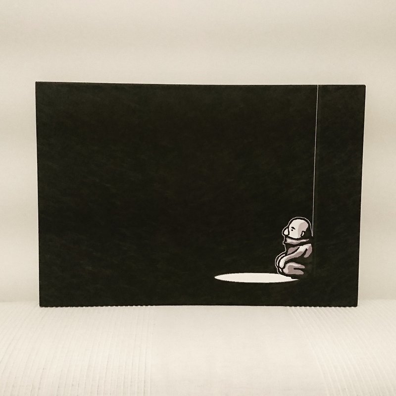 【隆尼先生-路燈下】無框畫/2017簽名紀念版 - 海報/掛畫/掛布 - 紙 黑色