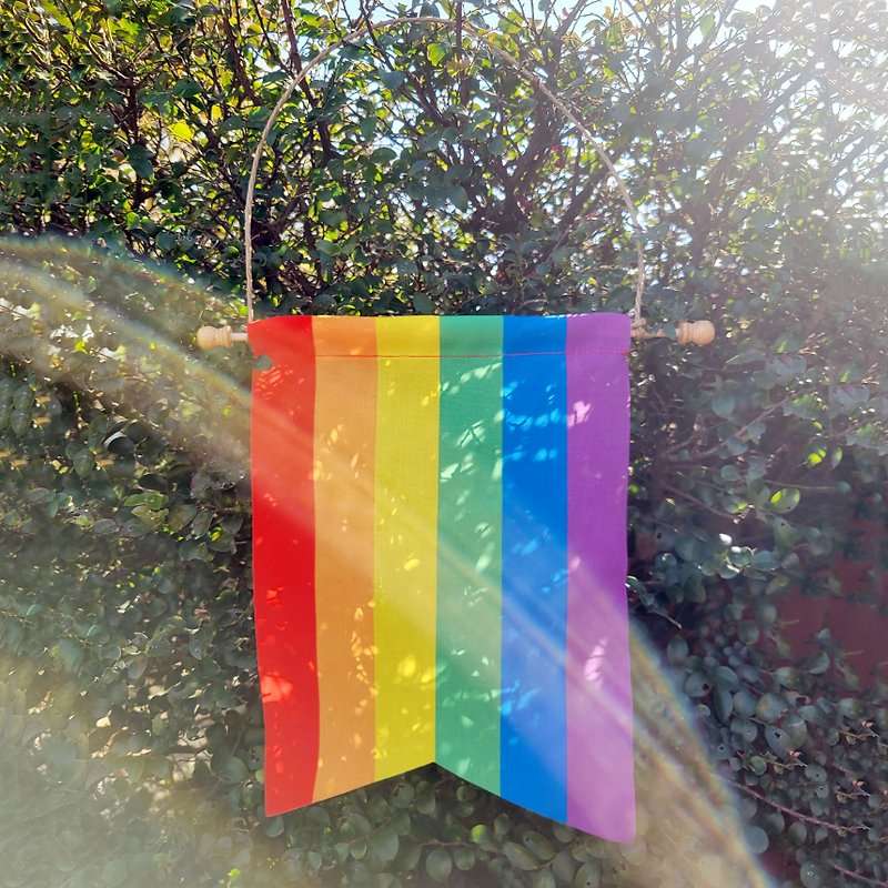 Custom rainbow banner - Items for Display - Polyester 