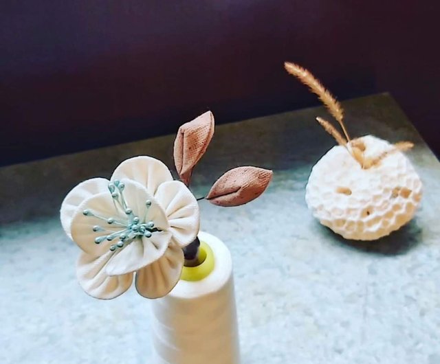 かんざし/花かんざし/木製かんざし/和風/和布花/マルケット花 かんざし/花かんざし/木製かんざし/和風/和布花/マルケット花