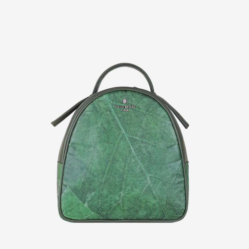 Rachel backpack - Forest green - Backpacks - Plants & Flowers Green