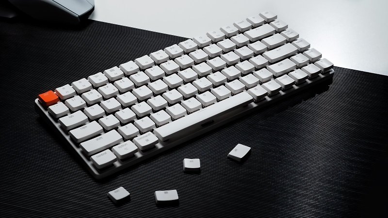 Keychron K3 Non-Backlight Ultra-slim Wireless Mechanical Keyboard - อุปกรณ์เสริมคอมพิวเตอร์ - ไฟเบอร์อื่นๆ ขาว