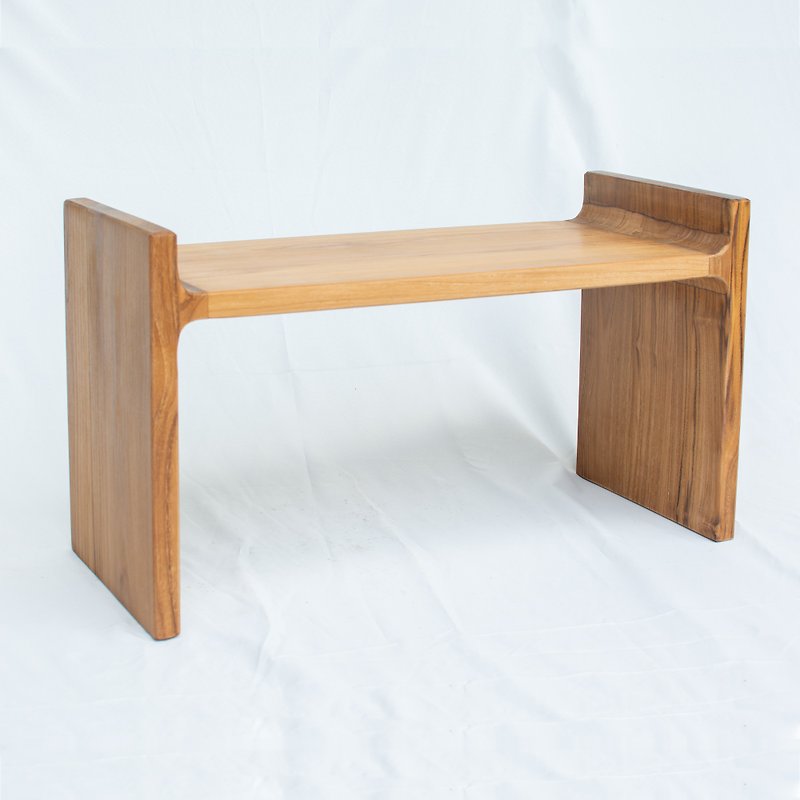 さまざまな無垢材のコーヒーテーブル/チークの木/丸太/低ホルムアルデヒド - 机・テーブル - 木製 ブラウン
