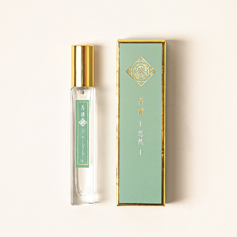 Eau de toilette-Relaxing - น้ำหอม - แก้ว สีเขียว