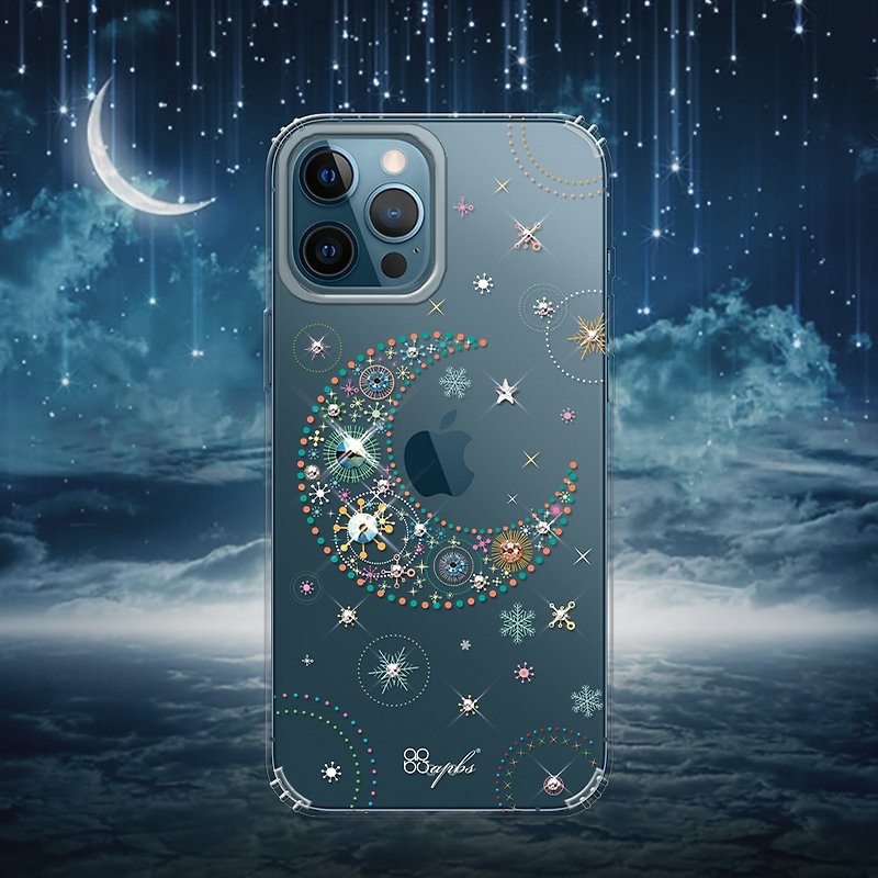 iPhone 12全系列 水晶彩鑽防震雙料手機殼-星月 - 手機殼/手機套 - 其他材質 多色