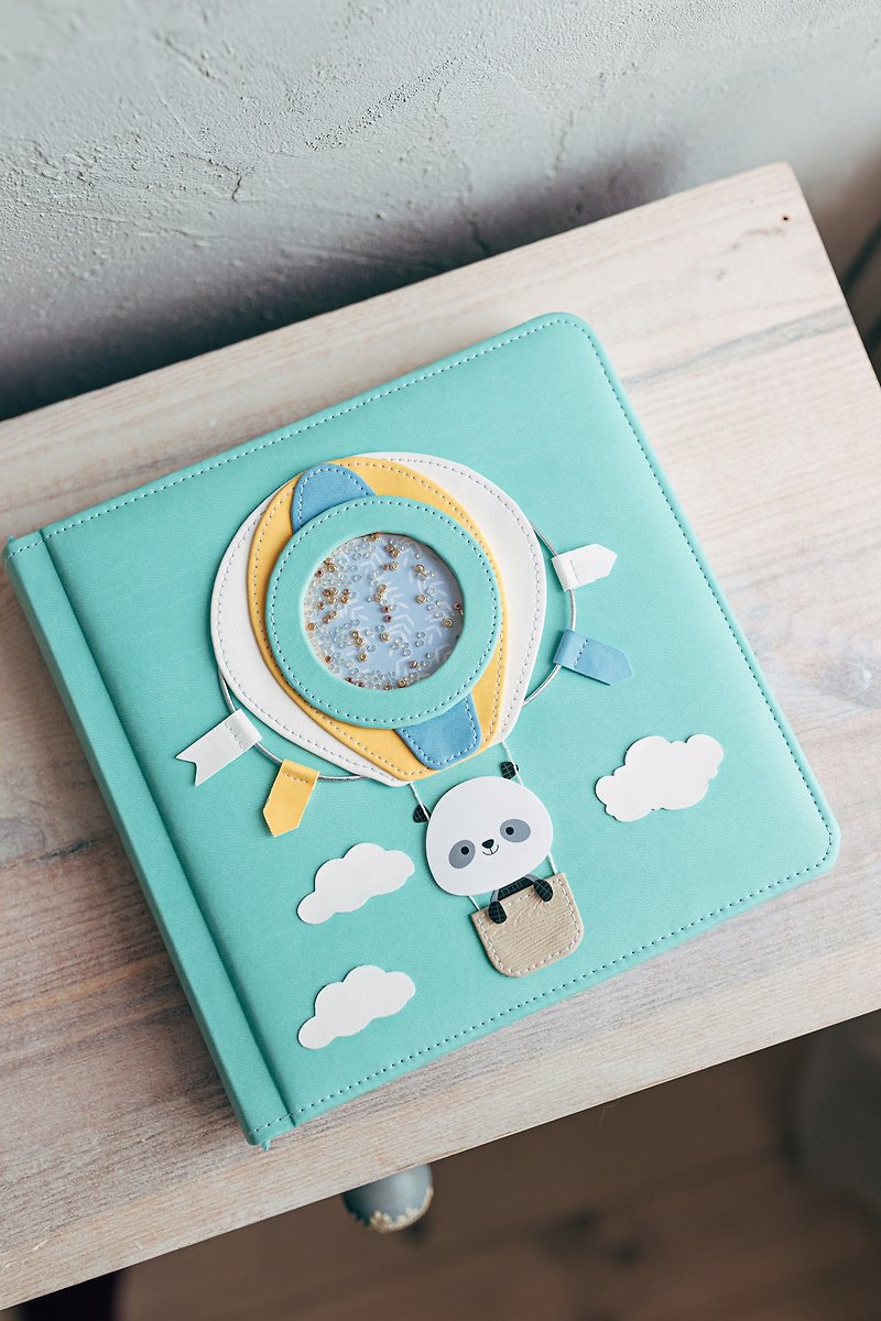 Cute Picture Book for Baby, Baby Memory Book, Baby Journal, Newborn Baby Gift - สมุดภาพเด็ก - หนังเทียม หลากหลายสี