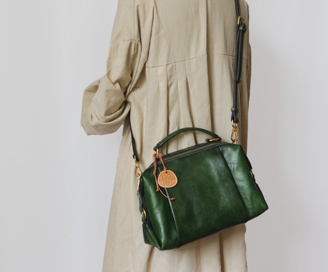 手染め2Wayバッグ レディース 本革 ショルダーバッグ ハンドバッグ