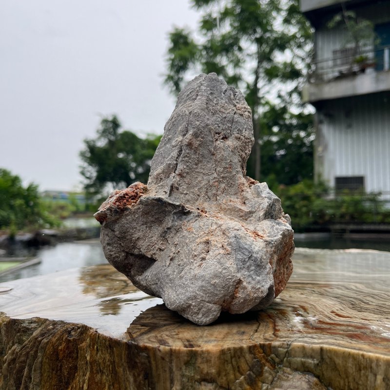 奇石擺件　小山水 - 擺飾/家飾品 - 木頭 灰色