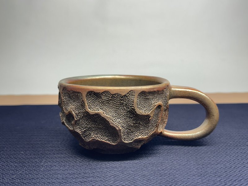 270cc/馬克杯/柴燒/楊博戎 - 咖啡杯/馬克杯 - 陶 